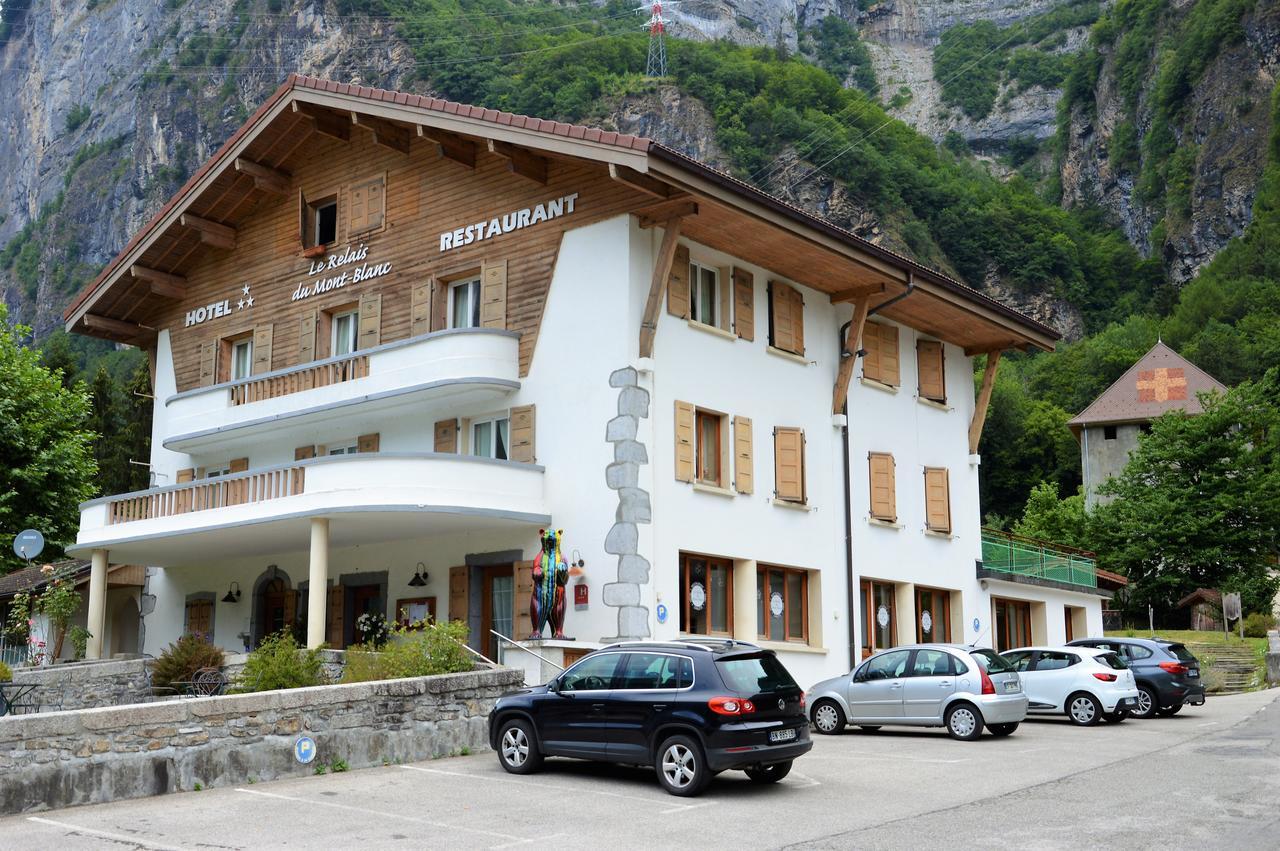Le Relais Du Mont Blanc Hotel Magland Eksteriør billede