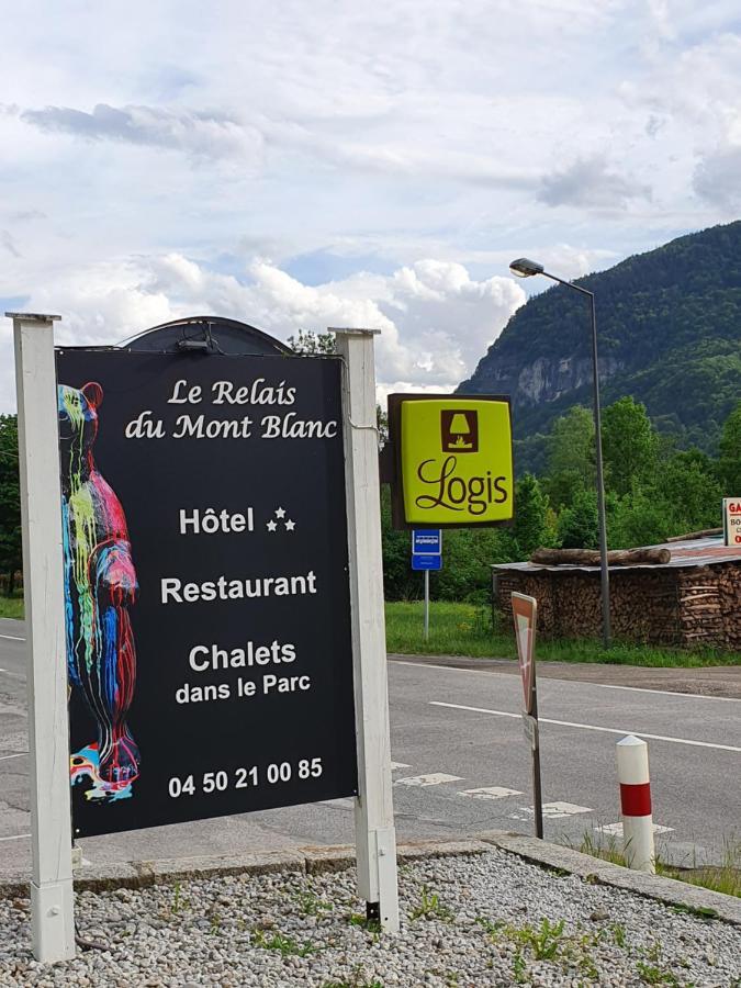 Le Relais Du Mont Blanc Hotel Magland Eksteriør billede